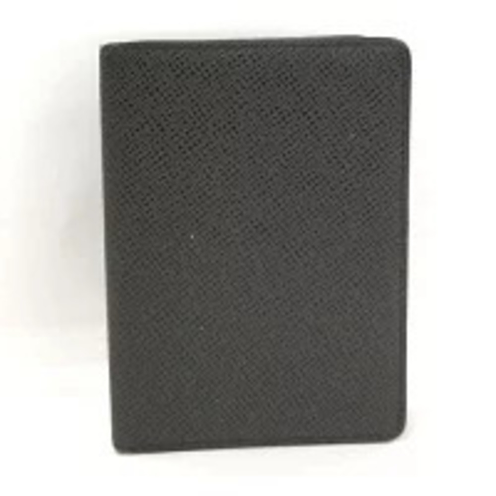 LOUIS VUITTON Porte II Cartes Vertical Card Case Wallet Taiga Ardoise